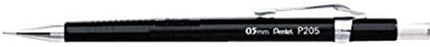 Pentel Sharp Mechanical Pencil - Pack Of 5 Black Mechanical Pencils 0.5 mm