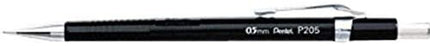 Lápiz Portaminas Pentel Sharp - Pack de 5 Lápices Portaminas Negros de 0.5 mm