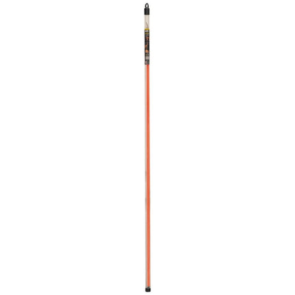Klein Tools 50303 30-Foot Lo-Flex Glow Fish Rod Set, (6) 5-Foot Fiberglass Rods, Adapter, Bullet Nose, Illuminated Tip, Splinter Guard Coating