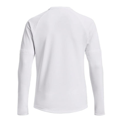 Camiseta Under Armour de Béisbol para Mujer, (101) Blanco / / Gris Moderado, Grande