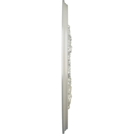Ekena Millwork CM23ACFBS Acanthus Twist Ceiling Medallion 23-5/8" x 4-5/8" x 1-7/8" Flash Blue