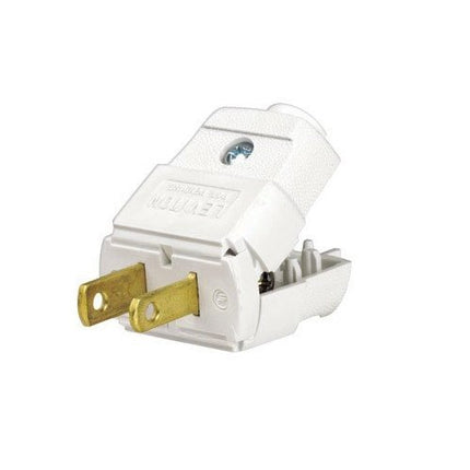 Leviton Clamptite Plug Light Duty,Polarized 15 Amp