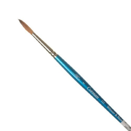 Winsor & Newton Brush, Wood, Transparent, No 7 -. 4.1 mm, round - brush, short handle