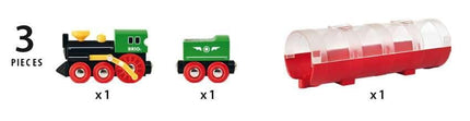 BRIO World Classic Steam Train Toy & Tunnel Kids Age 3 Years - Add On Railway Accessory