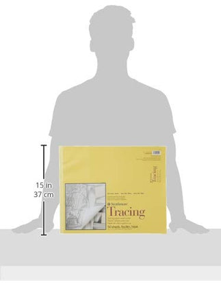 Strathmore 300 Series Tracing Pad, 14"x17" Tape Bound, 50 Sheets