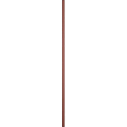 Ekena Millwork Lifetime Vinyl LP2S12X06700RD Standard Two Equal Panel Vinyls, Raised Panel Vinyl Shutters, w/Installation Shutter-Lok's & Matching Screws (Per Pair), 12'W x 67'H, Burgundy Red