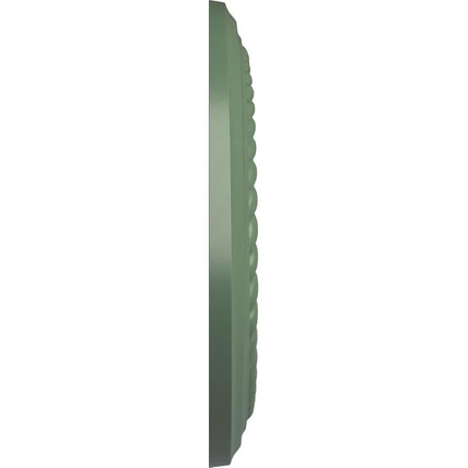 Ekena Millwork CM07ALAGF Ceiling Medallion 7 7/8 OD x 3/4 P Small Alexandria (fits Canopies up to 4 5/8), Athenian Green