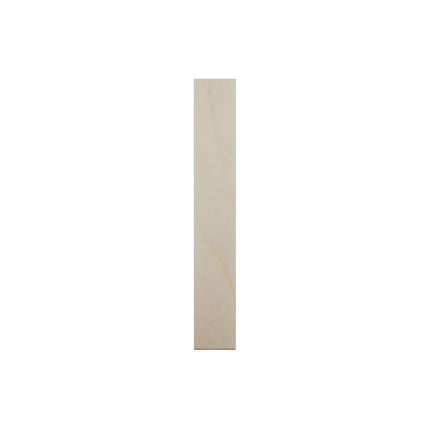 3 1/2"W x 6 1/2"H x 1"P Americraft Solid Hardwood Stain Grade Smooth Plinth Block with Squared Edge, Maple
