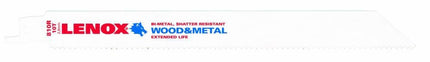 Lenox 10 TPI Bi-Metal Reciprocating Saw Blades 5-P