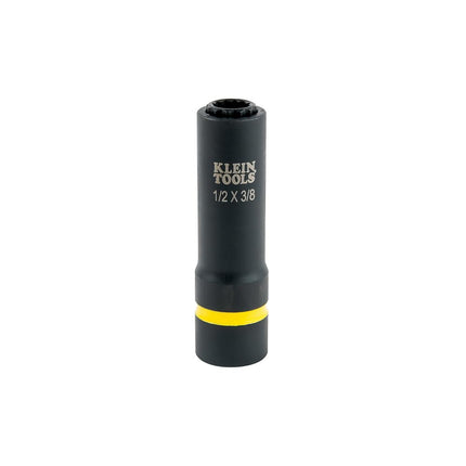 Klein Tools 66011 2-in-1 Impact Socket with 12-Poi