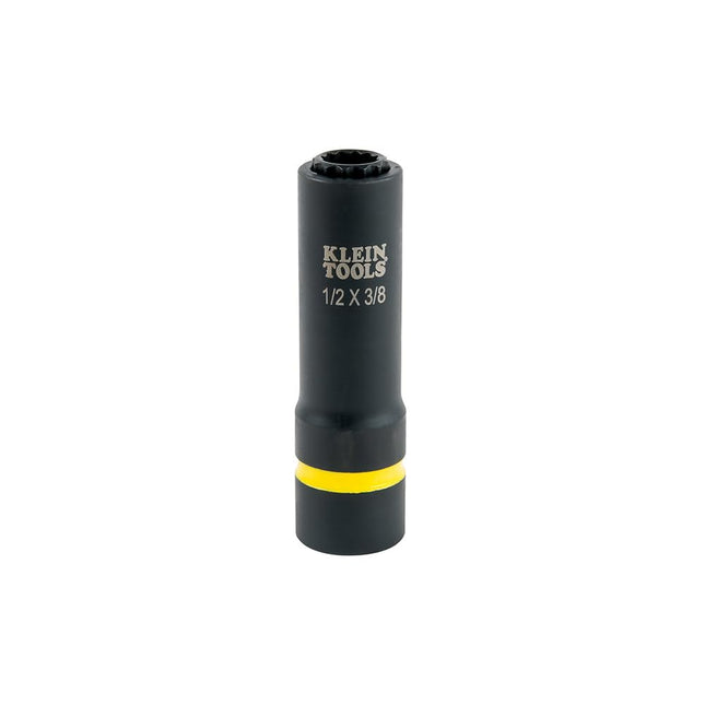 Klein Tools 66011 2-in-1 Impact Socket with 12-Poi
