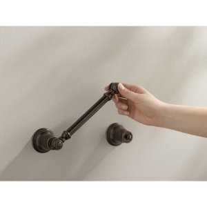Moen YB5408BN Kingsley Pivoting Toilet Paper Holder, Brushed Nickel