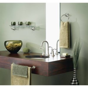 Moen YB5886CH Icon Towel Ring, Chrome