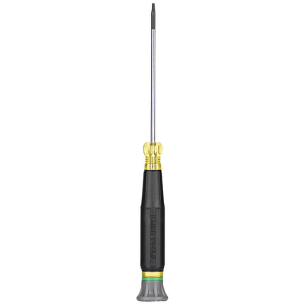 Klein Tools 6303 Mini Precision Screwdriver, T6H TORX Tamperproof Tool with Cushion-Grip Handle and Color Coded Rings, 3-Inch Shank