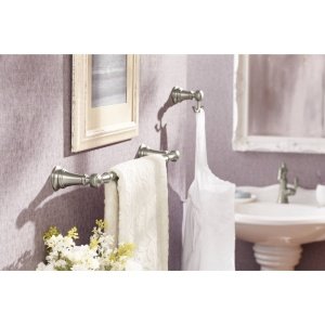 Moen YB8424ORB Weymouth 24-Inch Towel Bar, Oil Rubbed Bronze