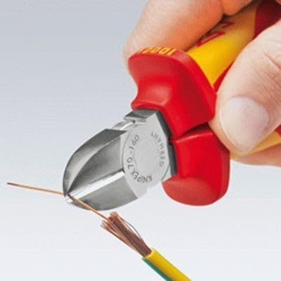 Knipex Diagonal Multi-Component Grips Cutter, 180 mm Long