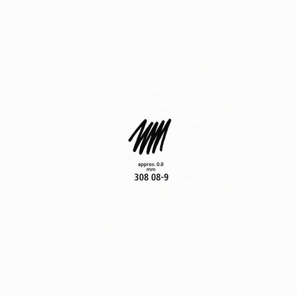 Staedtler Pigment Liner 308 Black 0.8 mm Pack of 10
