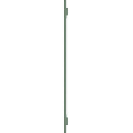 Ekena Millwork 10 3/4"W x 37"H True Fit PVC, Two Board Joined Board-n-Batten Shutters, Track Green (Per Pair - Hardware Not Included)