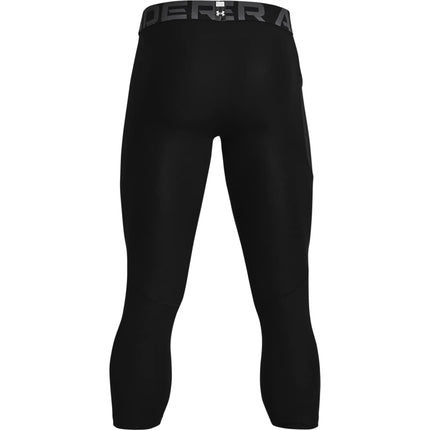 Under Armour Men UA HG Armour 3/4 Legging, Comfortable and robust gym leggings, lightweight and elastic thermal underwear with compression fit.
