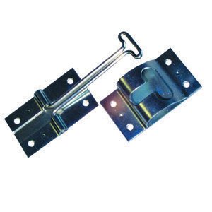 JR Products 10505 Metal T-Style Door Holder - 6"