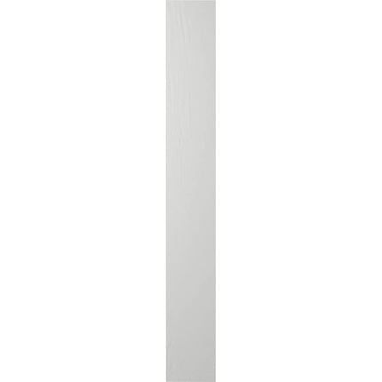 Ekena Millwork ARW101BF207X35STH Americraft Exterior Real Wood Two Equal Panel Framed Board-n-Batten Shutters (Per Pair), 7"W x 35"H, Hailstorm Gray