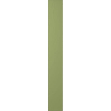Ekena Millwork ARW101BF207X35MGH Americraft Exterior Real Wood Two Equal Panel Framed Board-n-Batten Shutters (Per Pair), 7"W x 35"H, Moss Green