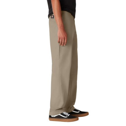 Dickies Men's Slim Fit Skateboarding Pants � Stretch Performance Pants with Reinforced Knees for Durability, Desert Sand, 32W x 32L