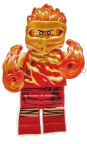 Lego Ninjago Kai Lloyd Jay and Pyro Whipper FS Spinjitzu Slam Minifigures- Collector Foil Pack Combo
