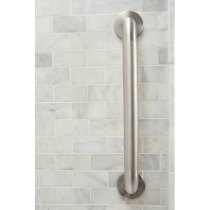 Moen R8712P 12-Inch Bathroom Grab Bar, Peened