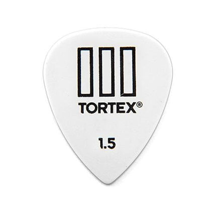 Jim Dunlop 462P1.50 Tortex III Picks 1.50mm -Player Pack Bag of 12 picks