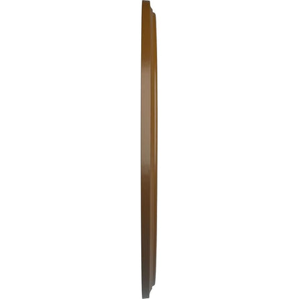 Ekena Millwork CM16MLSTF 16" OD X 3 5/8" ID X 3/4" P Melonie Ceiling Medallion fits Canopies up to 6 3/8", Smokey Topaz