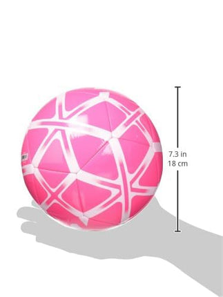 adidas Unisex-Adult Starlancer Club Soocer Ball, Solar Pink/White, 4
