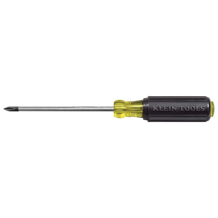 Klein Tools Klein 6043#0 Phillips Mini Screwdriver, 3-Inch, Cushion Grip, Yellow/Black, 7.62 cm