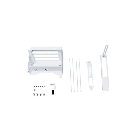 LIAN LI Li O11DEXL-1W Support vertical pour carte graphique - Blanc