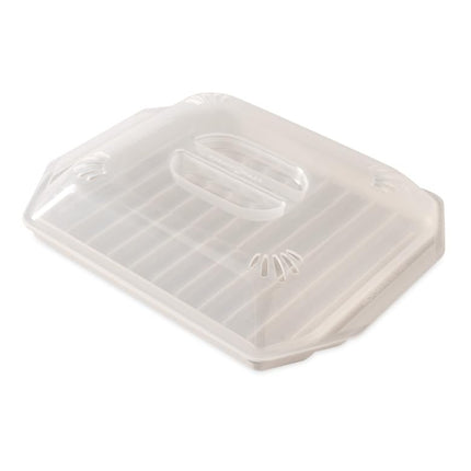 Nordic Ware Rejilla para Tocineta con Tapa, 26x20x5 cm