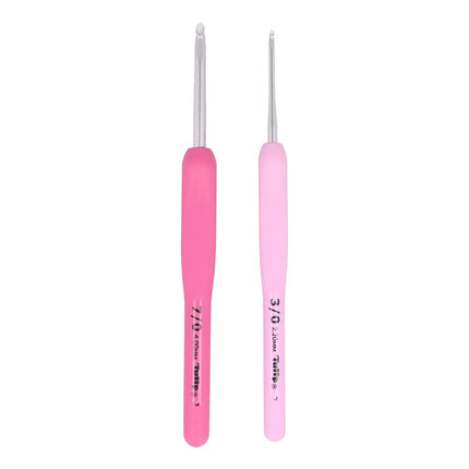 Tulip Etimo Rose Soft-Grip Crochet Hook 1 piece Pink