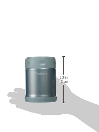 Zojirushi Stainless Steel Food Jar, 12-Ounce/0.35-Liter, Aqua Blue