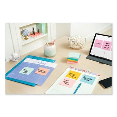 Post-it Pop-up Notes, 3 in x 3 in, Marseille Collection, 6 Pads/Pack (R330-AP)