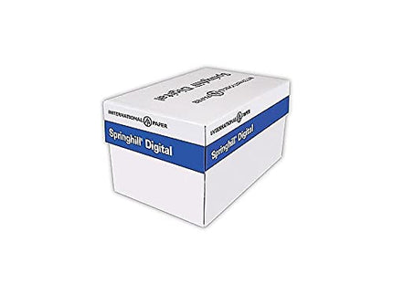 Springhill 015101 Digital Index White Card Stock 90 lb 8 1/2 x 11 250 Sheets/Pack (SGH015101)
