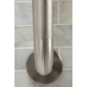 Moen R8712P 12-Inch Bathroom Grab Bar, Peened