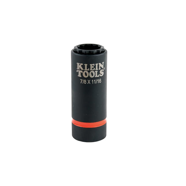 Klein Tools 66014 2-in-1 Impact Socket with 12-Poi