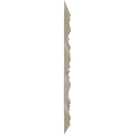 Ekena Millwork 19 5/8"W x 19 5/8"H Leto EnduraWall Decorative 3D Wall Panel, Satin Blossom White (Covers 2.67 Sq. Ft.