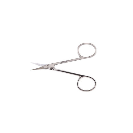 Klein Tools G103C Scissors, Embroidery Scissors with Fine Points and Curved Blade for Right-Hand and Left-Hand Use, 3-1/2-Inch