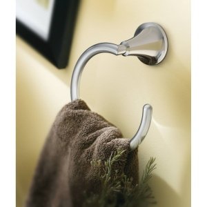 Moen YB5886CH Icon Towel Ring, Chrome