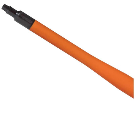 Klein Tools 6986INS Insulated Screwdriver, 1000V Slim Profile Tip, #1 Square with 6-Inch Shank, Cushion-Grip Handle