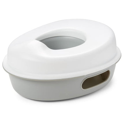 Skip Hop Go Time Multi-Stage 3 in 1 Potty Seat, White/Grey