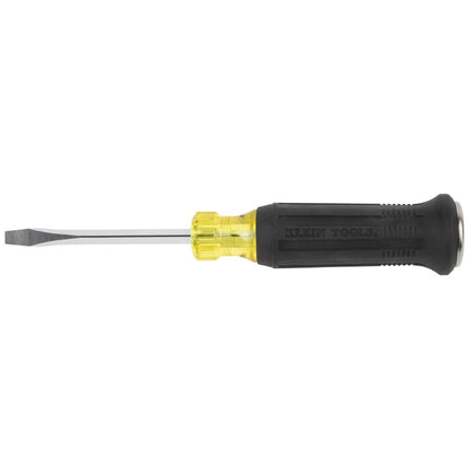 Klein Tools 85442DD Screwdriver Set, Demolition Driver, 1/4-Inch and 5/16-Inch Keystone Tips with Plated Metal Strike Cap, 2-Piece