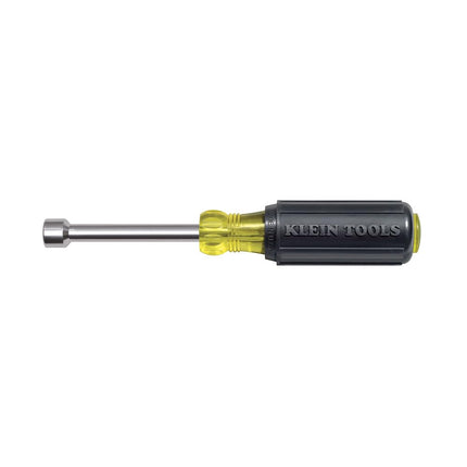 Klein Tools 630-7/16M 7/16-Inch Magnetic Tip Nut Driver 3-Inch Hollow Shaft, Made in USA