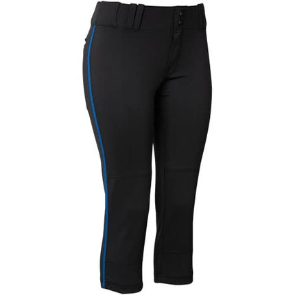 Champro Women's Tournament Low Rise Softball Pants with Side Piping