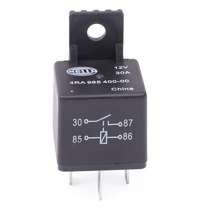 Hella Stark Sound – 109.23.37 – Red Set 12 V High/Low Frequency Hella Super Tone Horn Set B 133, 12 Volt